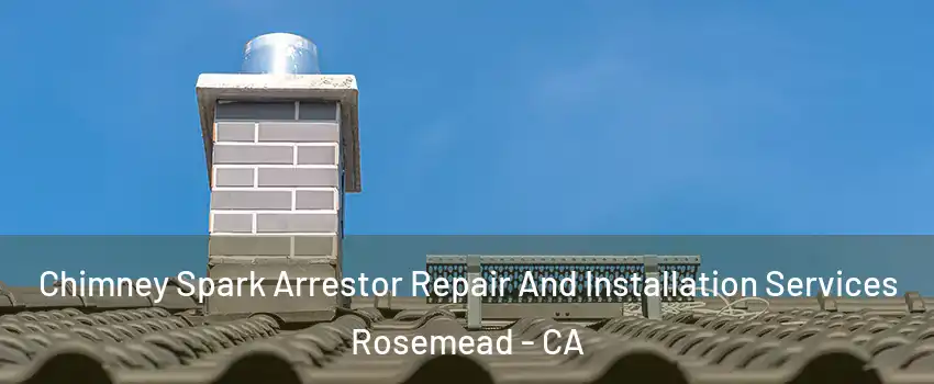  Chimney Spark Arrestor Repair And Installation Services Rosemead - CA