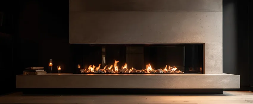 Gas Fireplace Ember Bed Design Services in Rosemead, California