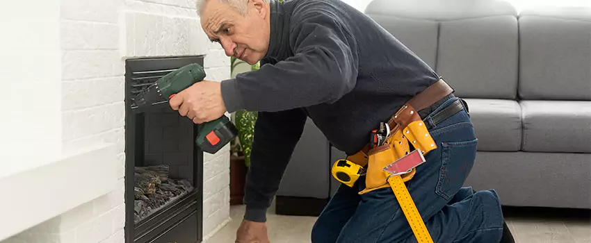New Indoor Fireplace Installation in Rosemead, California