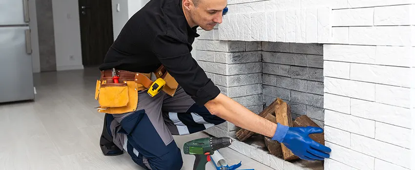 Fireplace Damaged Damper Frame Repair Services in Rosemead, California