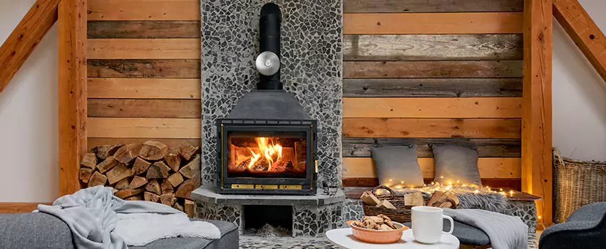 Thelin Hearth Products Direct Vent Gas Stove Fireplace Inspection in Rosemead, California